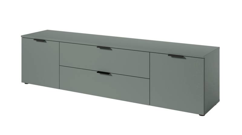 TV - Lowboard grün 180 cm TV-Board - LINZ von Die Möbelfundgrube