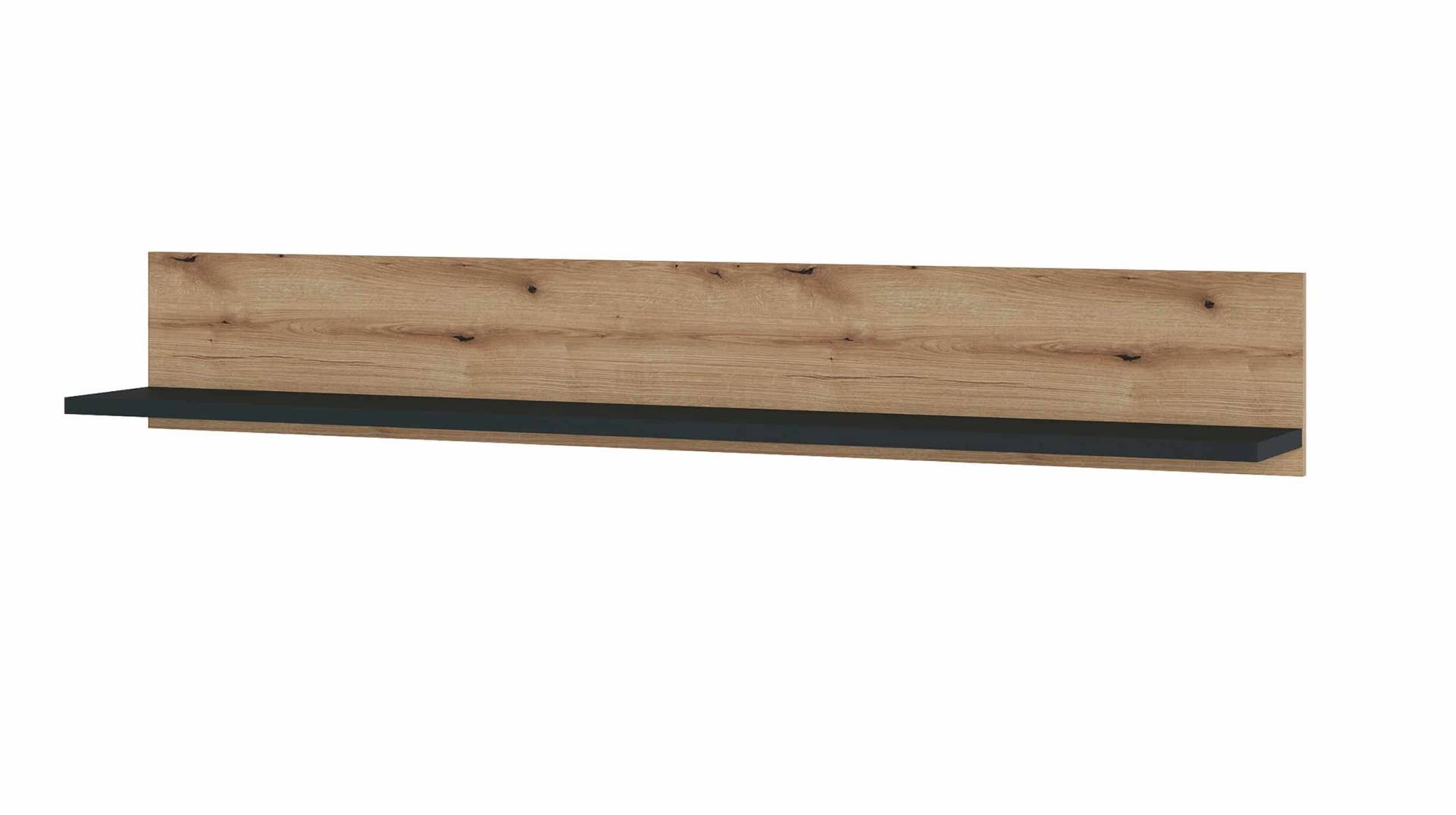 Wandboard Coast Evoke Eiche - grau 160 cm - CORTE von Die Möbelfundgrube