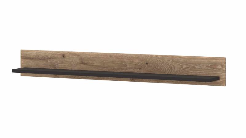Wandboard Viking Eiche - grau  - 157  cm - GRANO von Die Möbelfundgrube