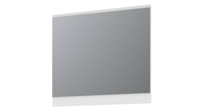 Wandspiegel weiß 80 x 70 cm - SANTORIN von Die Möbelfundgrube