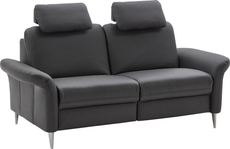 Die PlanBar 2,5-Sitzer PN-EM23187 mit Kopfstützen, Mit Kopfstützen und Federkernpolsterung, Bezug aus Leder von Die PlanBar
