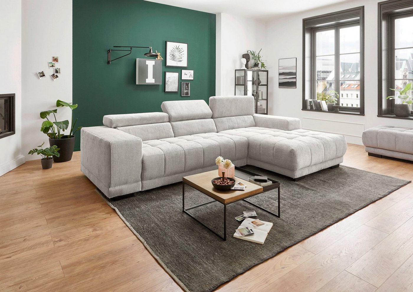 Die PlanBar Ecksofa MP-IN15053 L-Form schmaler Schenkel, mit Kopfteilverstellung, wahlweise mit manueller Vorziehbank Die PlanBar Ecksofa MP-IN15053 L-Form schmaler Schenkel, mit Kopfteilverstellung, wahlweise mit manueller Vorziehbank von Die PlanBar