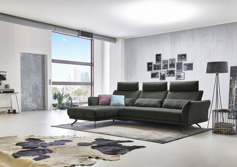 Die PlanBar Ecksofa MP-IN20041 L-Form, optional Sitztiefenverstellung und Kopfstützen Die PlanBar Ecksofa MP-IN20041 L-Form, optional Sitztiefenverstellung und Kopfstützen von Die PlanBar