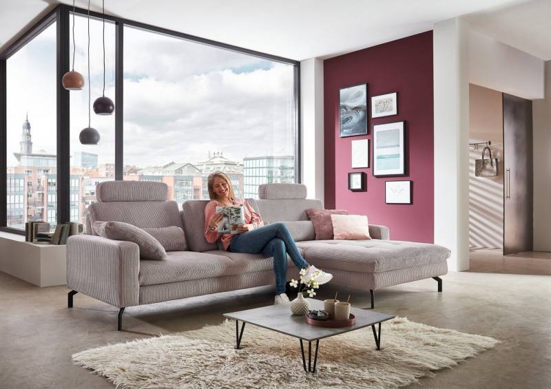 Die PlanBar Ecksofa MP-IN20110 L-Form mit Kaltschaum-Polsterung, optional mit Funktionen erhältlich Die PlanBar Ecksofa MP-IN20110 L-Form mit Kaltschaum-Polsterung, optional mit Funktionen erhältlich von Die Planbar