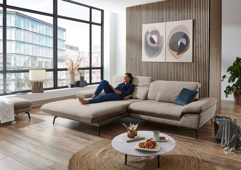 Die PlanBar Ecksofa MP-IN22025 L-Form, mit Kopfteilverstellung, wahlweise mit motorischem Canape Die PlanBar Ecksofa MP-IN22025 L-Form, mit Kopfteilverstellung, wahlweise mit motorischem Canape von Die PlanBar