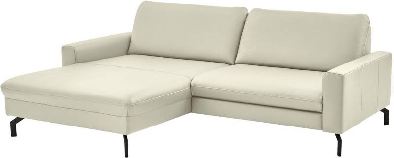 Die PlanBar Ecksofa PN-EM20028 L-Form ohne Kopfstützen, wahlweise mit motorischem Canape von Die PlanBar