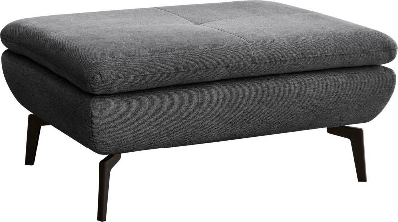 Die PlanBar Hocker MP-IN23002 (1 St), hochwertige Kaltschaumpolsterung, stylische Metallfüße von Die PlanBar