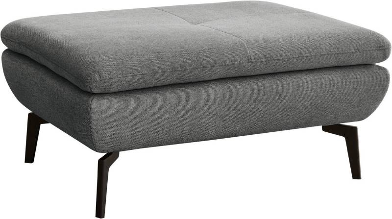Die PlanBar Hocker MP-IN23002 (1 St), hochwertige Kaltschaumpolsterung, stylische Metallfüße von Die PlanBar
