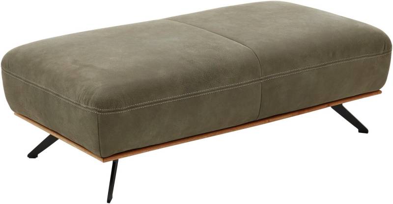 Die PlanBar Hocker PN-EM18063 Breite 135, hochwertige Kaltschaumpolsterung, stylische Metallfüße von Die PlanBar