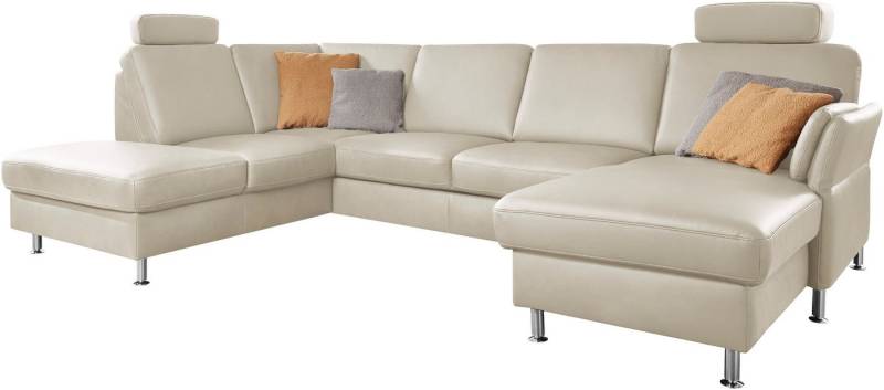 Die PlanBar Wohnlandschaft PN-EM18013 U-Form, mit Kopfstützen, wahlweise mit Bettfunktion und Stauraum Die PlanBar Wohnlandschaft PN-EM18013 U-Form, mit Kopfstützen, wahlweise mit Bettfunktion und Stauraum von Die PlanBar