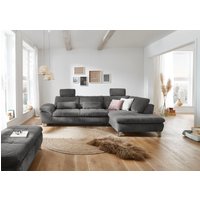 Die PlanBar Ecksofa "MP-IN14007 L-Form" wahlweise mit Bettfunktion und verstellbaren Kopfstützen, in Cord von Die Planbar