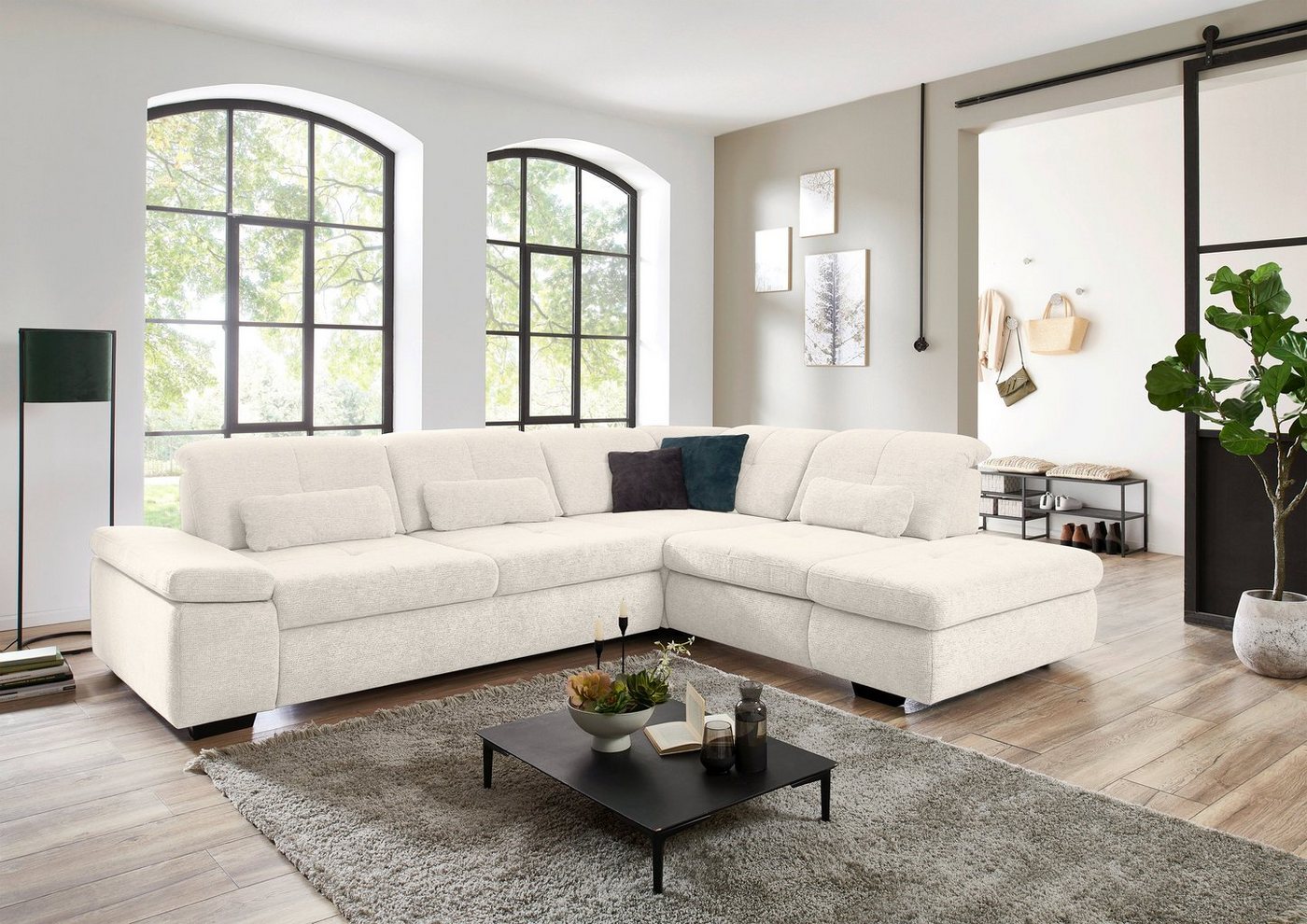 Die PlanBar Ecksofa MP-IN16012 L-Form Kaltschaum-Polsterung, inkl. Sitztiefenverstellung, optional mit Funktionen Die PlanBar Ecksofa MP-IN16012 L-Form Kaltschaum-Polsterung, inkl. Sitztiefenverstellung, optional mit Funktionen von Die Planbar