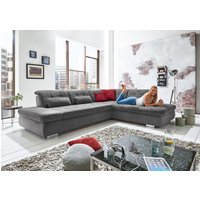 Die PlanBar Ecksofa "MP-IN17004 L-Form", wahlweise mit Bettfunktion, Sitztiefen- und Kopfteilverstellung von Die Planbar