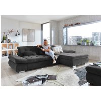 Die PlanBar Ecksofa "MP-IN17004 L-Form", wahlweise mit Bettfunktion, Sitztiefen- und Kopfteilverstellung von Die Planbar