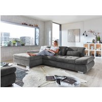 Die PlanBar Ecksofa "MP-IN17004 L-Form", wahlweise mit Bettfunktion, Sitztiefen- und Kopfteilverstellung von Die Planbar