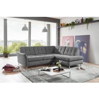 Die PlanBar Ecksofa "MP-IN20016 L-Form mit Federkern-Polsterung", wahlweise mit Kopfstützen und Bettfunktion, mit Federkern-Polsterung von Die Planbar