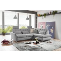Die PlanBar Ecksofa "MP-IN20016 L-Form mit Kaltschaum-Polsterung", wahlweise mit Kopfstützen und Bettfunktion, mit Kaltschaum-Polsterung von Die Planbar