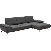 Die PlanBar Ecksofa "PN-EM18063 L-Form", wahlweise mit echt bezogenem Rücken und Sitztiefenverstellung von Die Planbar