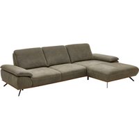 Die PlanBar Ecksofa "PN-EM18063 L-Form", wahlweise mit echt bezogenem Rücken und Sitztiefenverstellung von Die Planbar