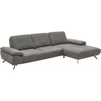 Die PlanBar Ecksofa "PN-EM18063 L-Form", wahlweise mit echt bezogenem Rücken und Sitztiefenverstellung von Die Planbar
