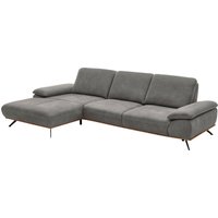 Die PlanBar Ecksofa "PN-EM18063 L-Form", wahlweise mit echt bezogenem Rücken und Sitztiefenverstellung von Die Planbar