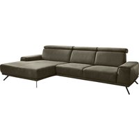Die PlanBar Ecksofa "PN-EM22041 L-Form", wahlweise motorisches Canape oder Sitztiefenverstellung von Die Planbar