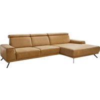 Die PlanBar Ecksofa "PN-EM22041 L-Form", wahlweise motorisches Canape oder Sitztiefenverstellung von Die Planbar