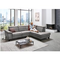 Die PlanBar Ecksofa "PN-EM23166 L-Form", optional mit Kopfteilverstellung und Stauraum von Die Planbar