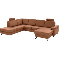 Die PlanBar Wohnlandschaft "PN-EM15047 U-Form, mit Kopfstützen" Echtleder, wahlweise mit Bettfunktion u. Stauraum Die PlanBar Wohnlandschaft "PN-EM15047 U-Form, mit Kopfstützen" Echtleder, wahlweise mit Bettfunktion u. Stauraum von Die Planbar