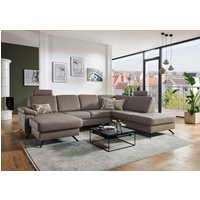 Die PlanBar Wohnlandschaft "PN-EM15047 U-Form, mit Kopfstützen" Echtleder, wahlweise mit Bettfunktion u. Stauraum Die PlanBar Wohnlandschaft "PN-EM15047 U-Form, mit Kopfstützen" Echtleder, wahlweise mit Bettfunktion u. Stauraum von Die Planbar