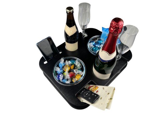 Die Schreiner Christoph Siegel Couchbar • Snackbar • Sofa-Bar • Couchbutler • Snackbox • gemütlicher Sofaabend • Männergeschenk • Geburtstagsgeschenk • Hochzeit • Größe L von Die Schreiner Christoph Siegel
