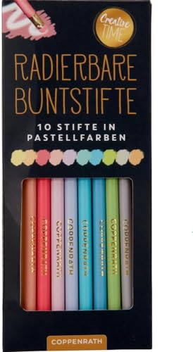 Die Spiegelburg Coppenrath 95168 - Creative Time - Radierbare Buntstifte, Pastellfarben von Die Spiegelburg