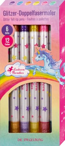 Die Spiegelburg - Glitzer-Doppelfasermaler - Einhorn-Paradies Die Spiegelburg - Glitzer-Doppelfasermaler - Einhorn-Paradies von Die Spiegelburg