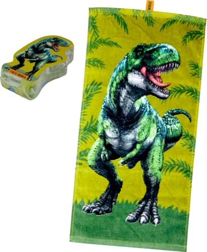 Die Spiegelburg - Zauberhandtuch T-Rex - T-Rex World von Die Spiegelburg