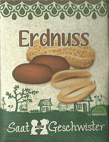Die Stadtgärtner Erdnuss-Saatgut | Samen für Erdnüsse im Garten, Balkon oder Terrasse | zum Selbstpflanzen von Die Stadtgärtner