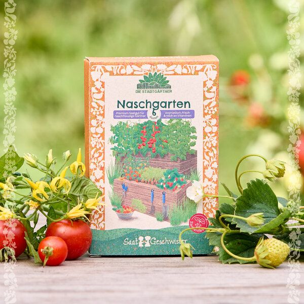 Die Stadtgärtner BIO-Saatgut-Set "Naschgarten" von Die Stadtgärtner