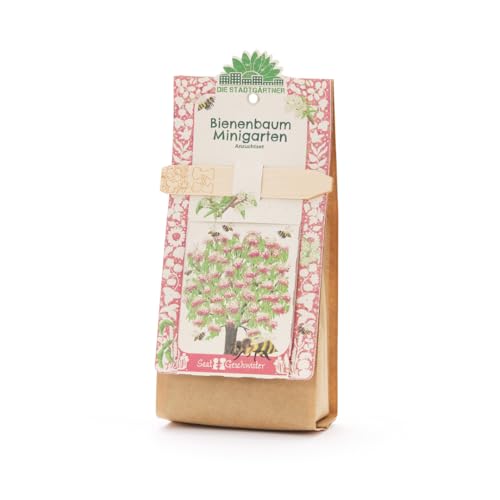 Die Stadtgärtner Bienenbaum Anzuchtset Starter-Komplettset mit Saatgut für den Tausendblütenstrauch, Anzuchterde & Pflanzgefäß | Perfekt als besonderes Geschenk, Mitgebsel & Aufmerksamkeit Die Stadtgärtner Bienenbaum Anzuchtset Starter-Komplettset mit Saatgut für den Tausendblütenstrauch, Anzuchterde & Pflanzgefäß | Perfekt als besonderes Geschenk, Mitgebsel & Aufmerksamkeit von Die Stadtgärtner