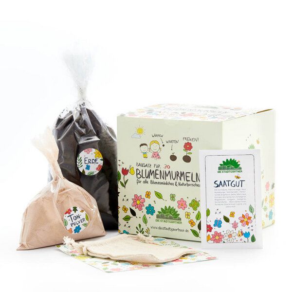 Die Stadtgärtner Blumenmurmeln Kit von Die Stadtgärtner
