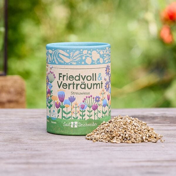 Die Stadtgärtner Friedvoll & Verträumt I Blumenmischung und Samenmischung I Streuwiese I Geschenk für Gärtner und Naturfreunde Die Stadtgärtner Friedvoll & Verträumt I Blumenmischung und Samenmischung I Streuwiese I Geschenk für Gärtner und Naturfreunde von Die Stadtgärtner