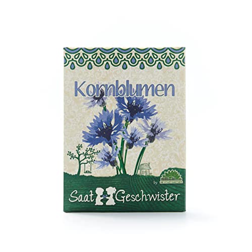 Die Stadtgärtner Kornblumen Saatgut - Robuste und pflegeleichte Blumen für Deinen Garten von Die Stadtgärtner