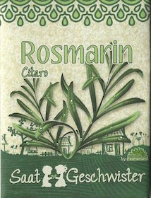 Die Stadtgärtner Rosmarin "Citaro"-Saatgut | Samen für den Garten, Balkon oder Terrasse | zum Selbstpflanzen von Die Stadtgärtner