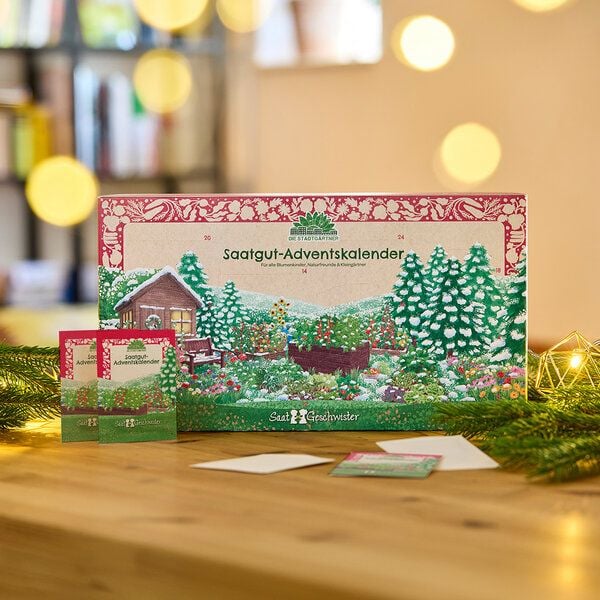 Die Stadtgärtner Saatgut-Adventskalender mit Türchen Die Stadtgärtner Saatgut-Adventskalender mit Türchen von Die Stadtgärtner