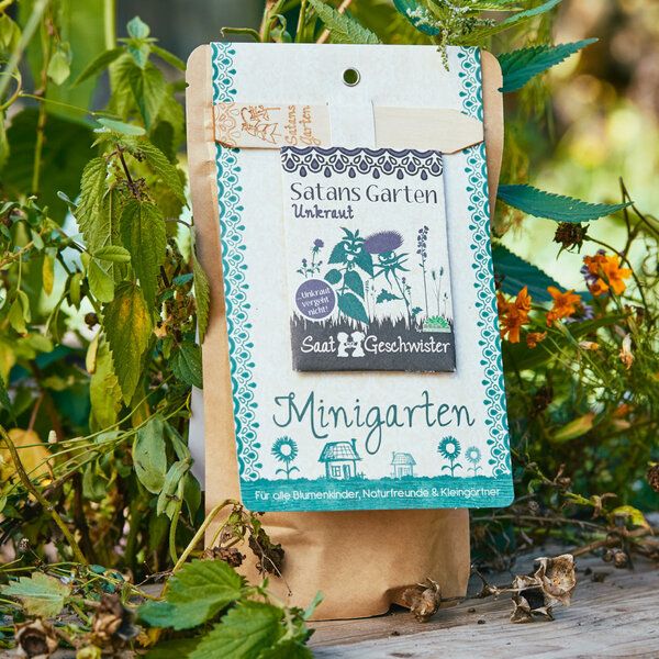 Die Stadtgärtner Satansgarten | Anzuchtset für Fiese Pflanzen | Distel, Brennessel uvm. von Die Stadtgärtner