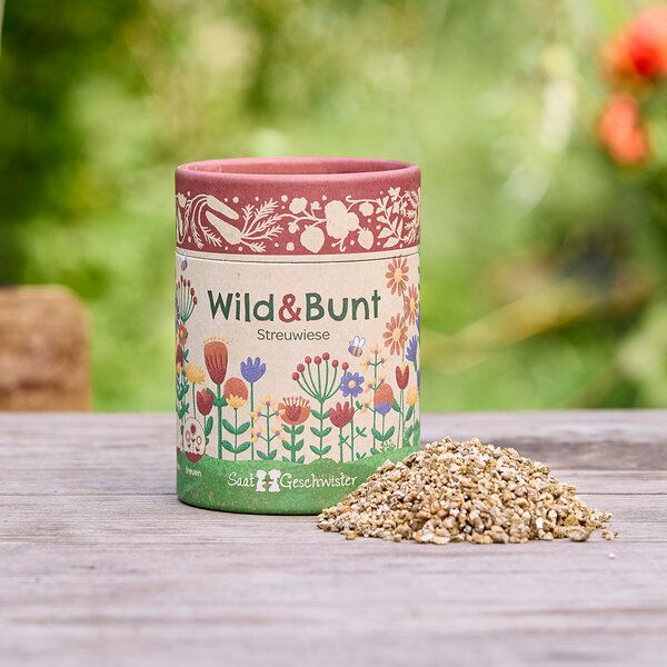Die Stadtgärtner Wild & Bunt I Blumenmischung und Samenmischung I Streuwiese I Geschenk für Gärtner und Naturfreunde Die Stadtgärtner Wild & Bunt I Blumenmischung und Samenmischung I Streuwiese I Geschenk für Gärtner und Naturfreunde von Die Stadtgärtner