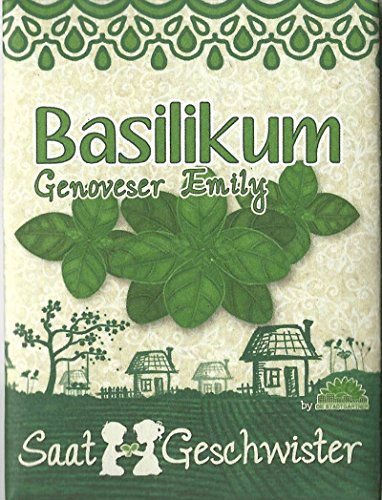 Die Stadtgärtner: Bio-Saatgut Basilikum I Premium Kräuter-Samen für bis zu 80 Pflanzen I Bio Pflanzensamen im Samentütchen I Ideal für Hochbeet, Garten & zu Hause von Die Stadtgärtner