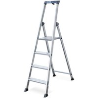 KRAUSE® Stufen-r, hochfest gebördelt aus Aluminium, Standhöhe 0,85 m von KRAUSE®