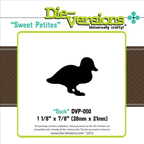 Die-Versions Sweet Petites Flugzeug sterben Ente Silber von Die-Versions