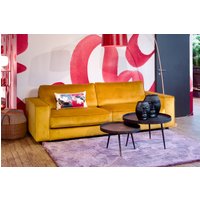 2,5 Sitzer Sofa Sober in gold-gelbem Samtbezug von Die Waescherei Hamburg