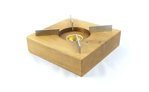 Die Wohnraum-Kiste Stövchen Eiche Holz Teekanne Edelstahl Holzstövchen von Die Wohnraum-Kiste