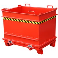 Bauer® Baustoffcontainer BC 1000, lackiert, Feuerrot von Bauer®